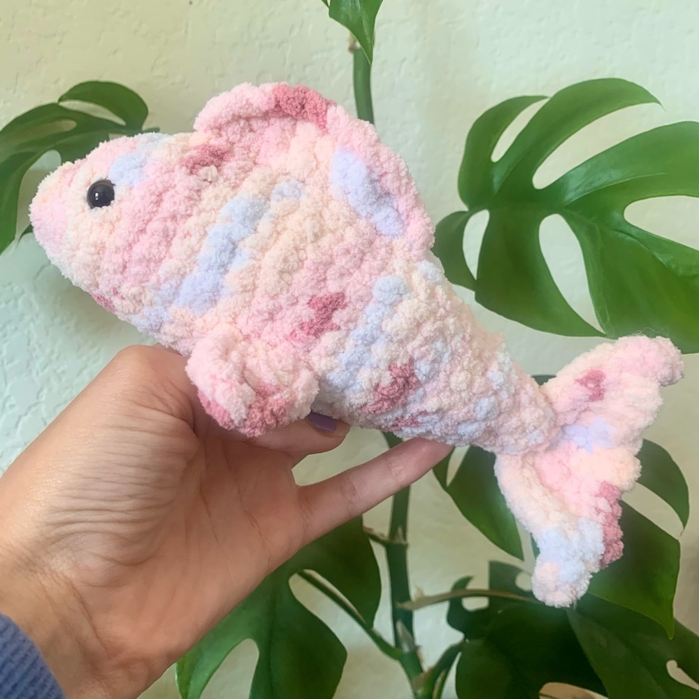 Crochet koi fish